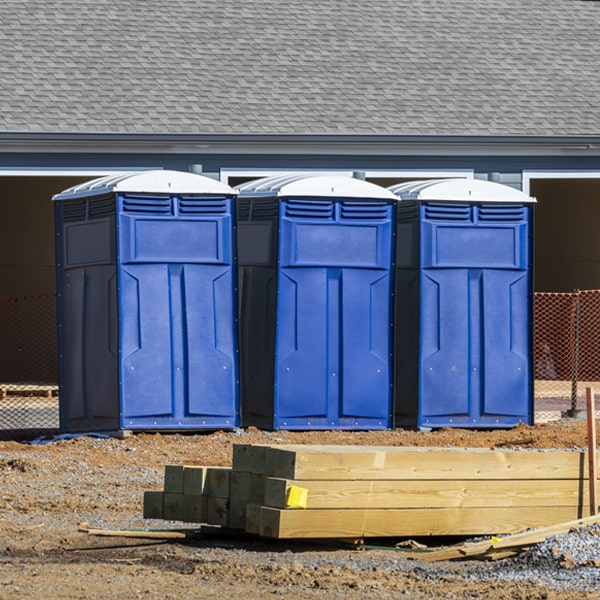 how often are the portable toilets cleaned and serviced during a rental period in Naplate IL